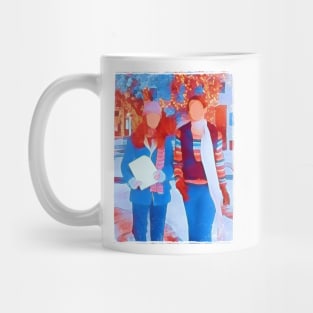 The Girls on Winter Mug